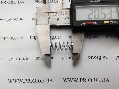 Пружина сжатия 0,8 х 8,6 х 20,5 (Артикул: S6835)