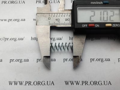 Пружина сжатия 0,8 х 7,4 х 21 (Артикул: S6839)