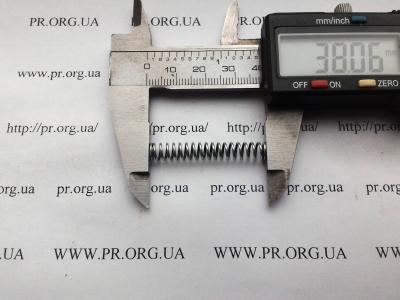 Пружина сжатия 0,8 х 6 х 38 (Артикул: S6850)