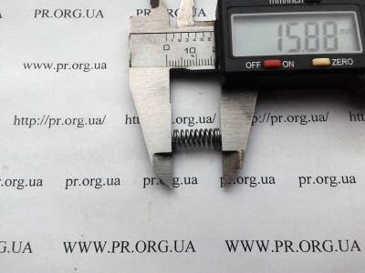 Пружина сжатия 0,8 х 6 х 16 (Артикул: S6861)