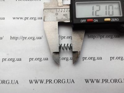 Пружина сжатия 0,8 х 6,3 х 12 (Артикул: S6864)
