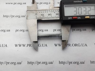 Пружина сжатия 0,7 х 5,6 х 30,5 (Артикул: S6867)