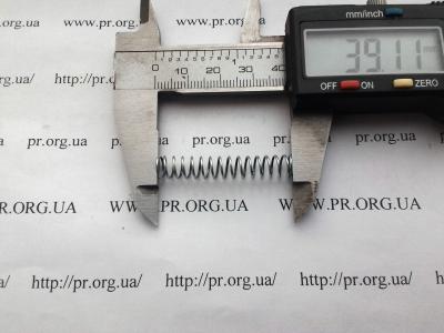 Пружина стиснення 0,7 х 7 х 39 (Артикул: S6872)