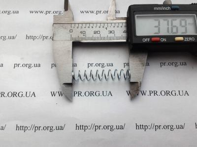 Пружина стиснення 0,7 х 7,5 х 37,5 (Артикул: S6873)