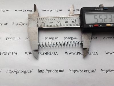 Пружина сжатия 0,7 х 6,4 х 55 (Артикул: S6874)