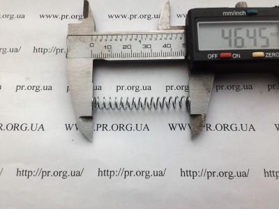Пружина стиснення 0,7 х 6,4 х 46,5 (Артикул: S6877)