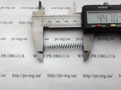 Пружина стиснення 0,7 х 6 х 44,7 (Артикул: S6878)