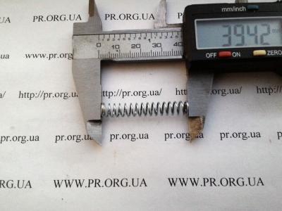 Пружина сжатия 0,7 х 6,5 х 39,5 (Артикул: S6892)
