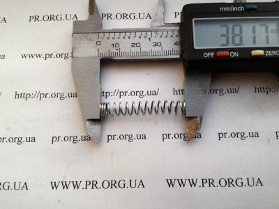 Пружина сжатия 0,7 х 6,6 х 38 (Артикул: S6896)
