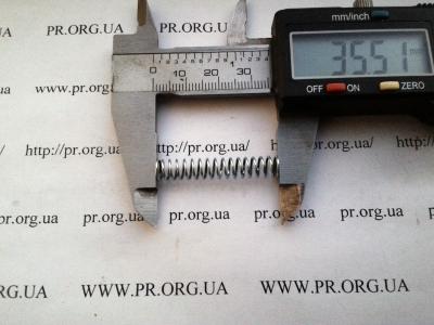 Пружина сжатия 0,7 х 6,4 х 35,5 (Артикул: S6899)