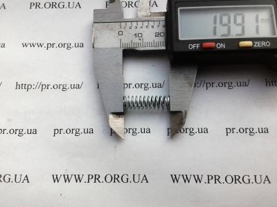 Пружина сжатия 0,7 х 6 х 20 (Артикул: S6909)