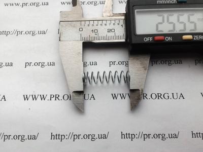 Пружина сжатия 0,6 х 7,3 х 25,5 (Артикул: S6914)