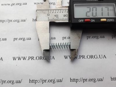 Пружина сжатия 0,6 х 6 х 20 (Артикул: S6928)