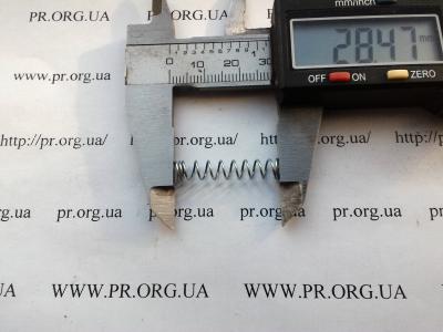 Пружина стиснення 0,6 х 5,6 х 28,4 (Артикул: S6961)