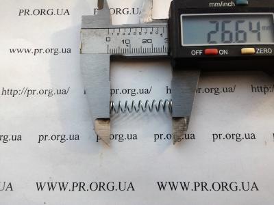 Пружина сжатия 0,6 х 5,6 х 26,5 (Артикул: S6964)