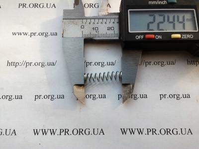 Пружина сжатия 0,6 х 5,8 х 22,5 (Артикул: S6969)