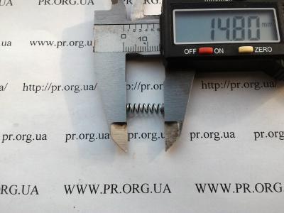 Пружина стиснення 0,6 х 4,5 х 14,8 (Артикул: S6978)