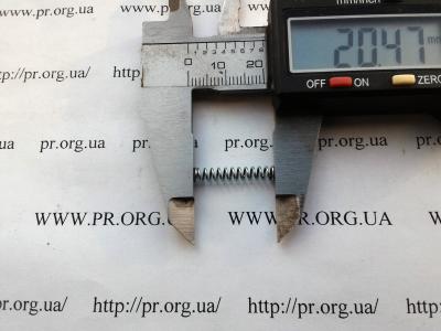 Пружина сжатия 0,6 х 3,8 х 20,4 (Артикул: S6984)