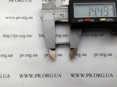 Пружина стиснення 0,6 х 4 х 14,5 (Артикул: S7009)