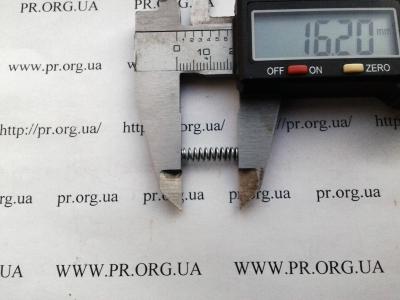 Пружина стиснення 0,6 х 4,2 х 16 (Артикул: S7015)