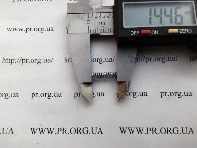 Пружина стиснення 0,6 х 4,2 х 14,5 (Артикул: S7016)
