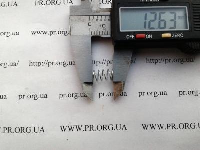 Пружина сжатия 0,5 х 7 х 12,5 (Артикул: S7019)
