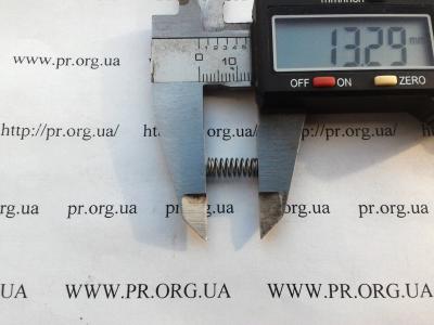 Пружина стиснення 0,5 х 5 х 13 (Артикул: S7021)