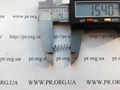 Пружина сжатия 0,5 х 4,5 х 15,5 (Артикул: S7028)