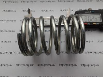 Пружина сжатия 5 х 58,5 х 80 (Артикул: S7037)