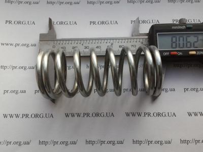 Пружина сжатия 4 х 37,5 х 80,5 (Артикул: S7052)