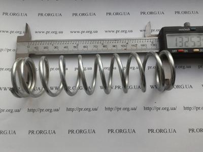 Пружина сжатия 3,5 х 36 х 132,5 (Артикул: S7059)