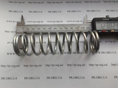 Пружина сжатия 3,5 х 36,5 х 124 (Артикул: S7060)