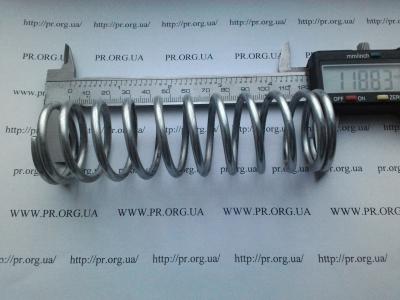 Пружина сжатия 3,5 х 36 х 119 (Артикул: S7061)