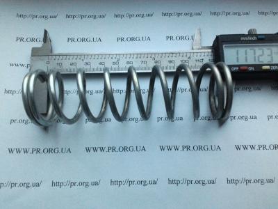 Пружина сжатия 3,5 х 35 х 117 (Артикул: S7062)