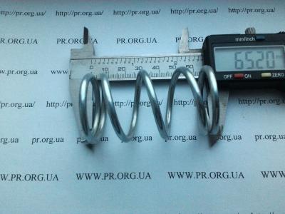 Пружина стиснення 3,5 х 35,5 х 65 (Артикул: S7065)