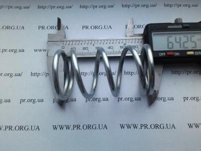 Пружина сжатия 3,5 х 35 х 64 (Артикул: S7066)