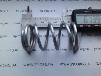 Пружина сжатия 3,5 х 35 х 61 (Артикул: S7069)