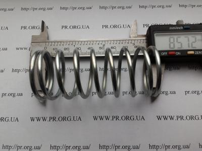 Пружина сжатия 3 х 37 х 85,5 (Артикул: S7072)