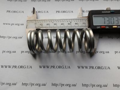 Пружина сжатия 4 х 29,5 х 73 (Артикул: S7096)