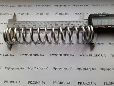 Пружина сжатия 3 х 28,5 х 134 (Артикул: S7101)