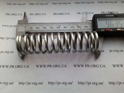 Пружина сжатия 3 х 26,8 х 96,5 (Артикул: S7110)