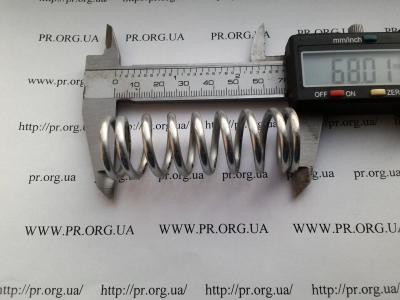 Пружина стиснення 3 х 23,5 х 68 (Артикул: S7112)