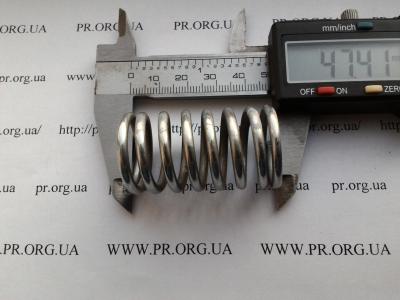 Пружина сжатия 3 х 25,8 х 47,5 (Артикул: S7116)