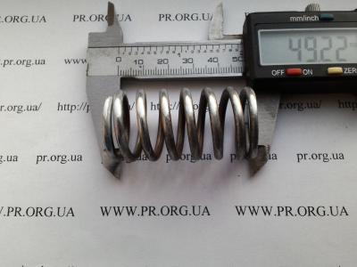 Пружина сжатия 3 х 25,8 х 49 (Артикул: S7117)