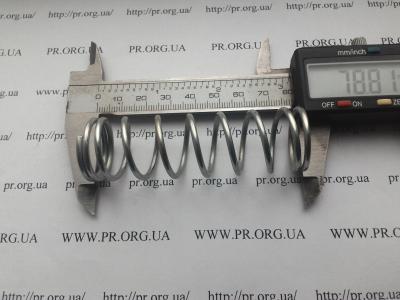 Пружина сжатия 2,2 х 23,8 х 78,8 (Артикул: S7132)