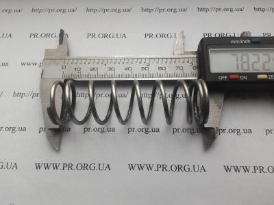 Пружина сжатия 2,2 х 23,8 х 78,2 (Артикул: S7133)