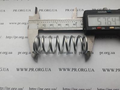 Пружина сжатия 2 х 21,5 х 57,5 (Артикул: S7139)