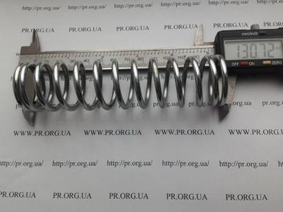 Пружина сжатия 3,5 х 33,5 х 130,5 (Артикул: S7171)