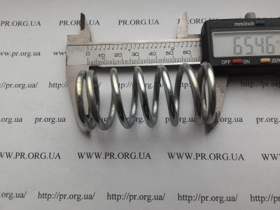 Пружина сжатия 3,5 х 31,5 х 65,5 (Артикул: S7173)