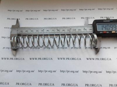 Пружина стиснення 2 х 23 х 141 (Артикул: S7185)